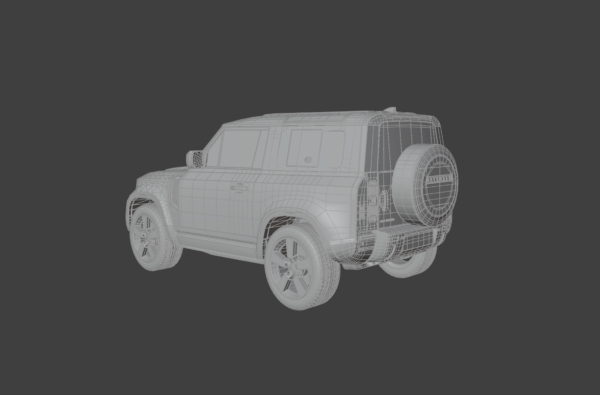 Land Rover Defender 90 3D model